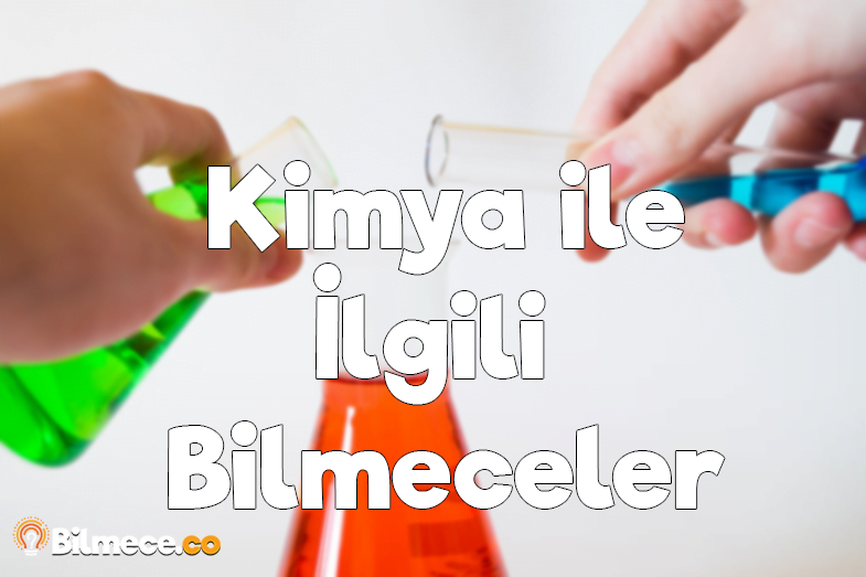 kimya ile ilgili bilmeceler